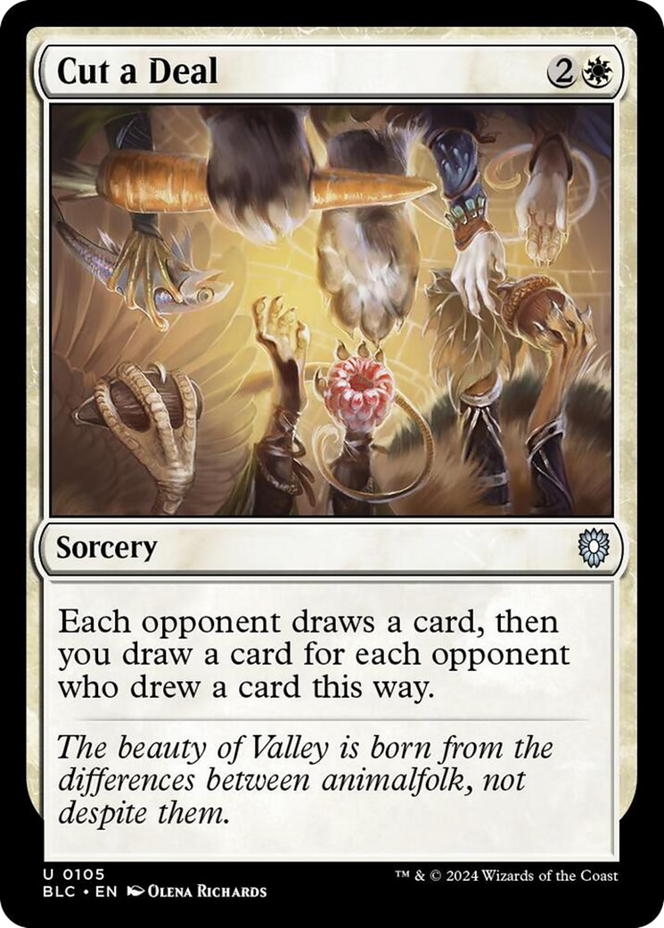 Cut a Deal [Bloomburrow Commander] MTG Single Magic: The Gathering | Red Claw Gaming