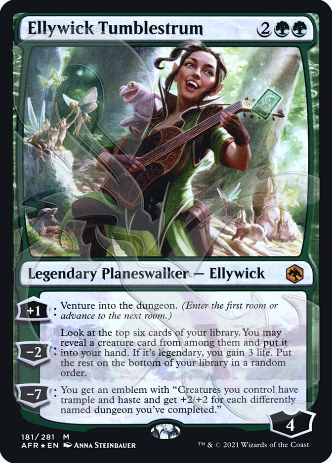 Ellywick Tumblestrum (Ampersand Promo) [Dungeons & Dragons: Adventures in the Forgotten Realms Promos] MTG Single Magic: The Gathering | Red Claw Gaming