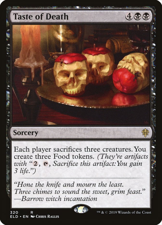 Taste of Death [Throne of Eldraine] MTG Single Magic: The Gathering | Red Claw Gaming