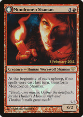 Mondronen Shaman // Tovolar's Magehunter (Launch) [Dark Ascension Promos] MTG Single Magic: The Gathering | Red Claw Gaming