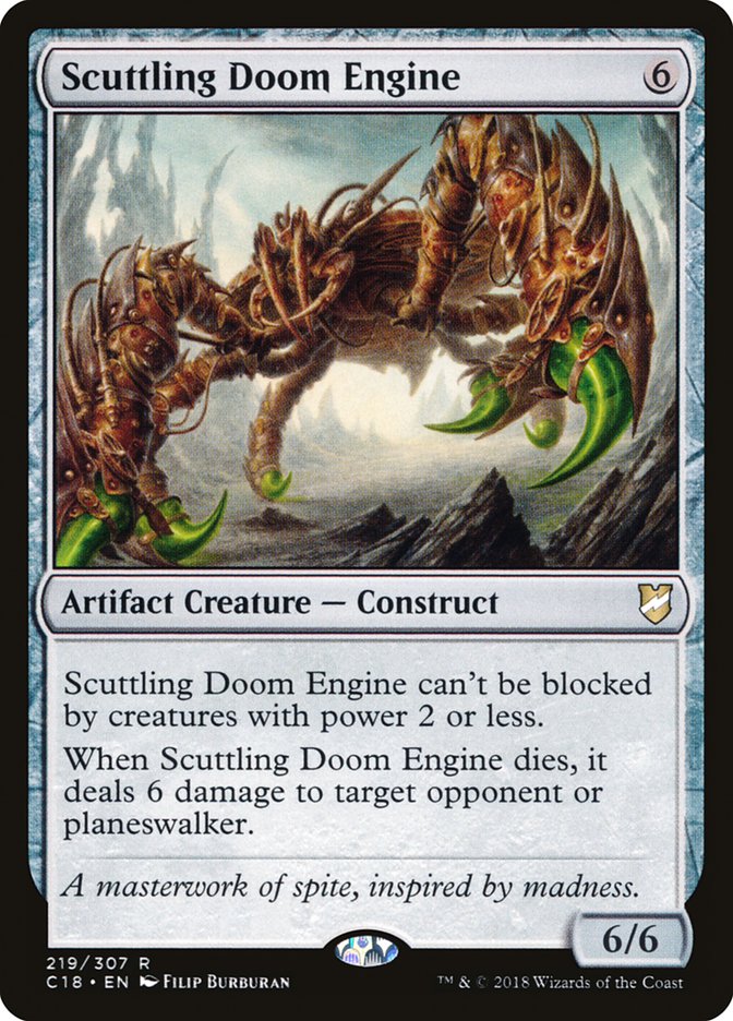 Scuttling Doom Engine [Commander 2018] MTG Single Magic: The Gathering | Red Claw Gaming