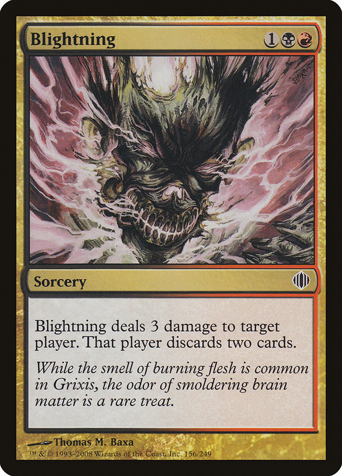 Blightning [Shards of Alara] MTG Single Magic: The Gathering | Red Claw Gaming