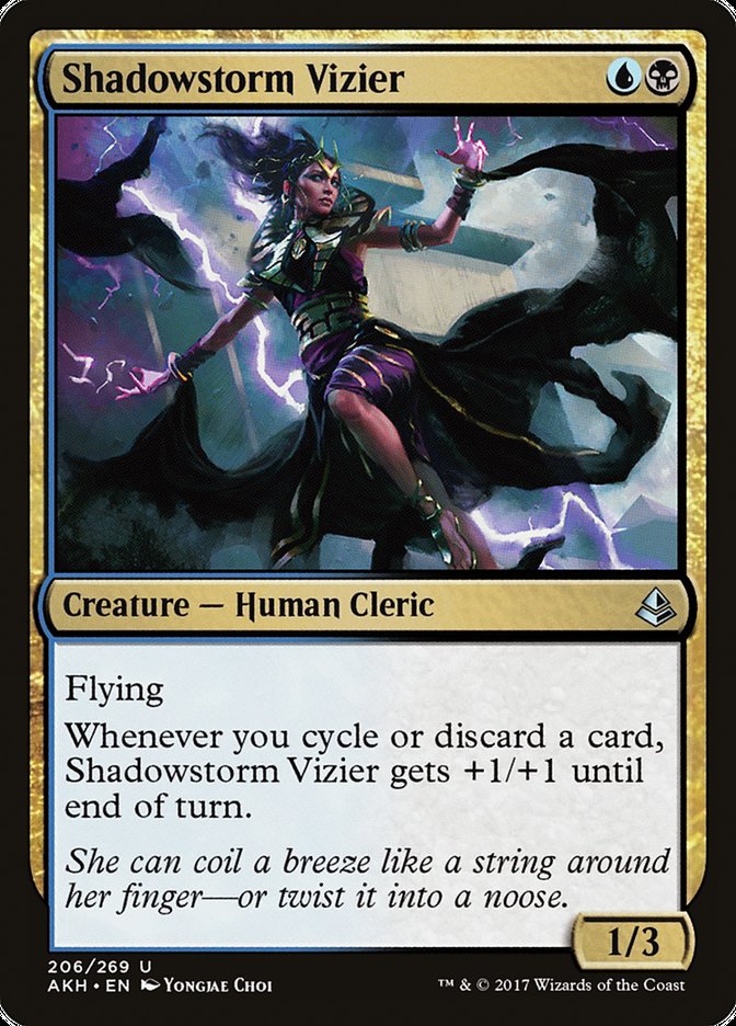 Shadowstorm Vizier [Amonkhet] MTG Single Magic: The Gathering | Red Claw Gaming