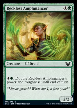 Reckless Amplimancer [Strixhaven: School of Mages] MTG Single Magic: The Gathering | Red Claw Gaming