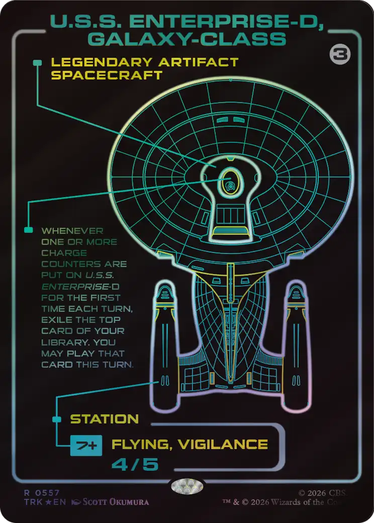 U.S.S. Enterprise-D, Galaxy-Class (Showcase) [Star Trek] | Red Claw Gaming
