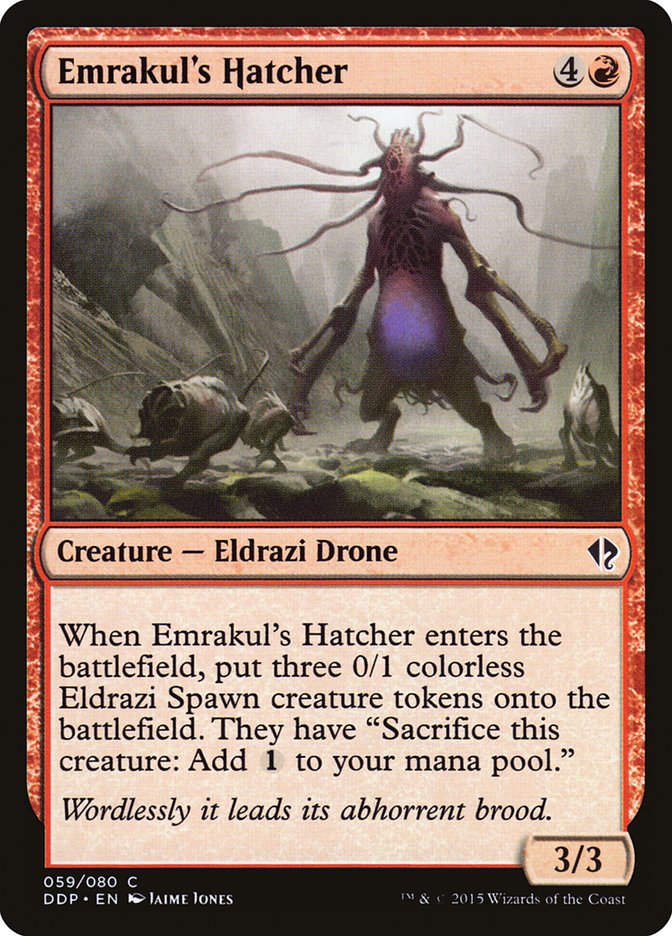 Emrakul's Hatcher [Duel Decks: Zendikar vs. Eldrazi] MTG Single Magic: The Gathering | Red Claw Gaming
