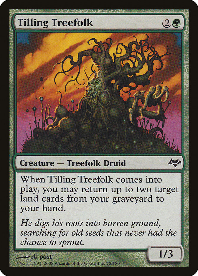 Tilling Treefolk [Eventide] MTG Single Magic: The Gathering | Red Claw Gaming