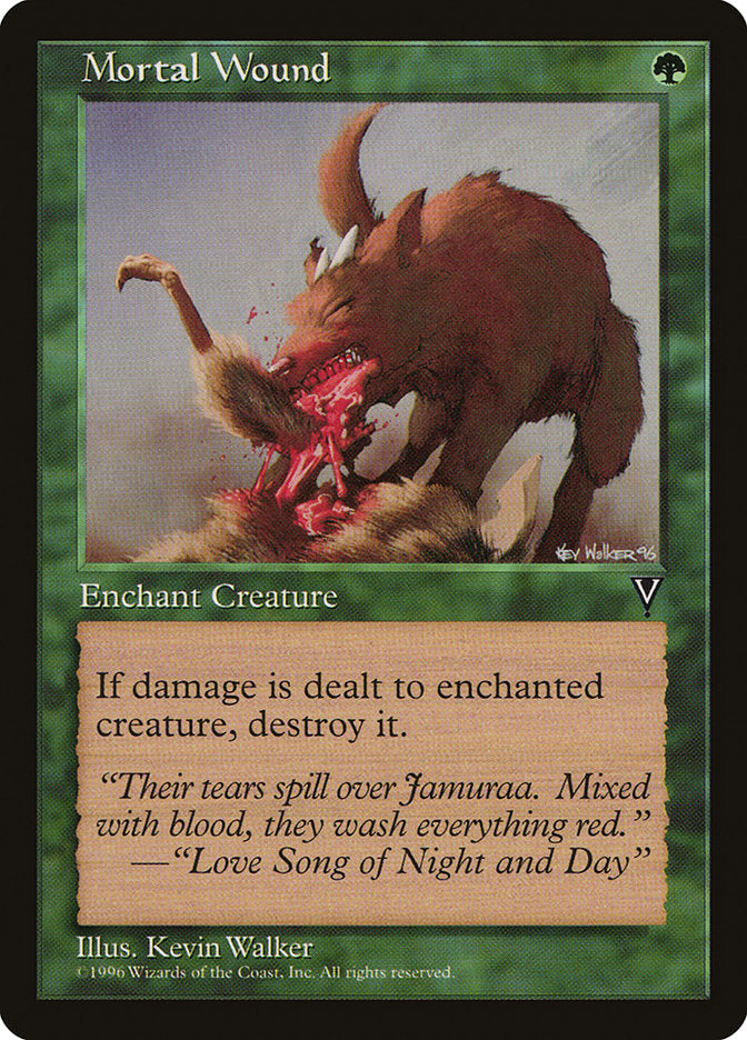 Mortal Wound [Visions] MTG Single Magic: The Gathering | Red Claw Gaming