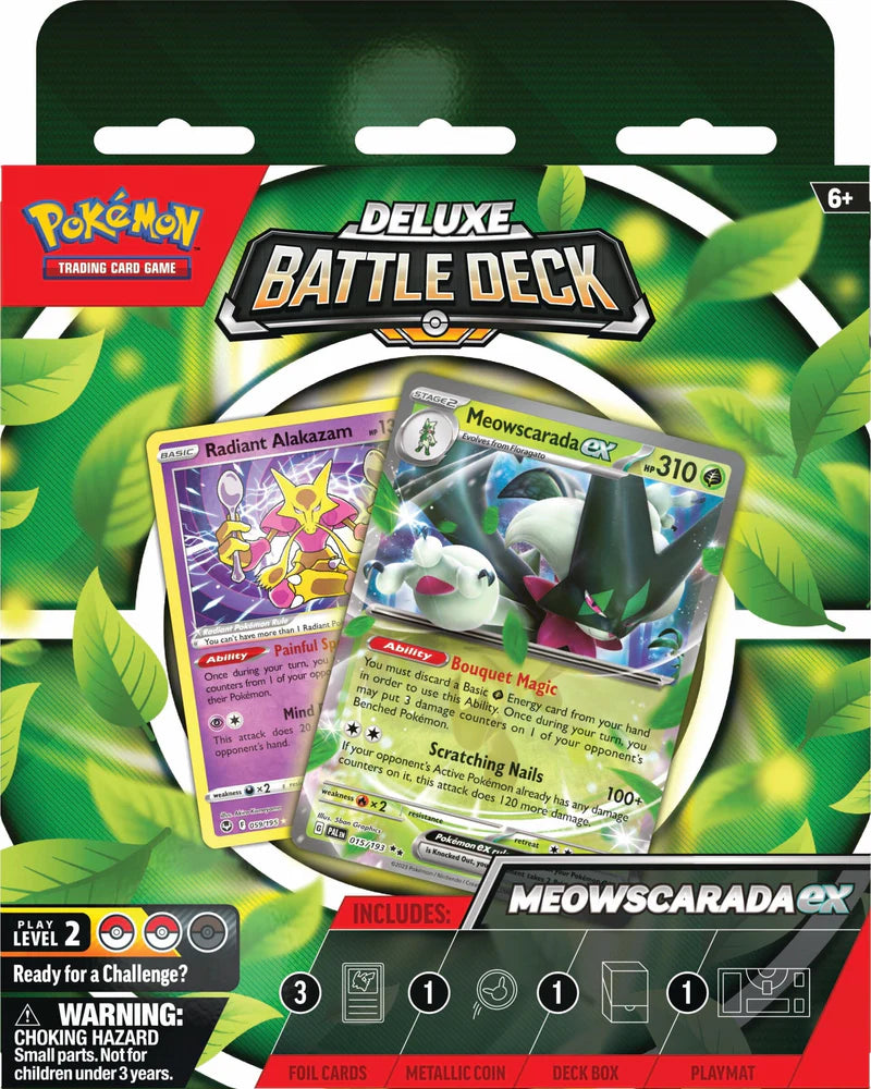 Pokemon Battle Deck Meowscarada Pokemon Nintendo    | Red Claw Gaming