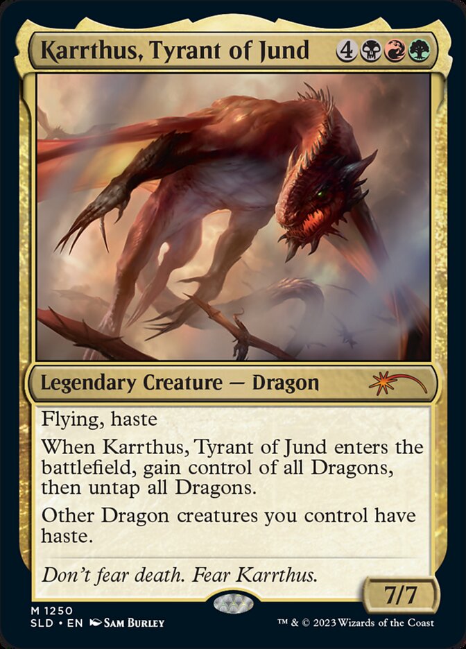 Karrthus, Tyrant of Jund [Secret Lair Drop Series] MTG Single Magic: The Gathering | Red Claw Gaming