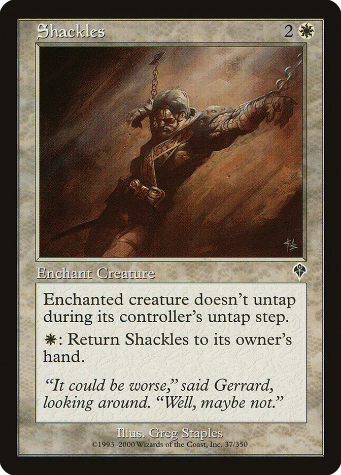Shackles [Invasion] MTG Single Magic: The Gathering | Red Claw Gaming