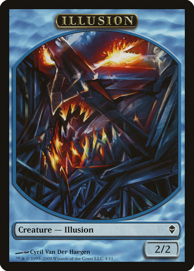 Illusion Token [Zendikar Tokens] MTG Single Magic: The Gathering | Red Claw Gaming