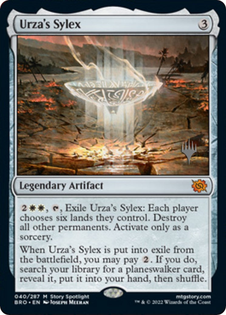 Urza's Sylex (Promo Pack) [The Brothers' War Promos] MTG Single Magic: The Gathering | Red Claw Gaming