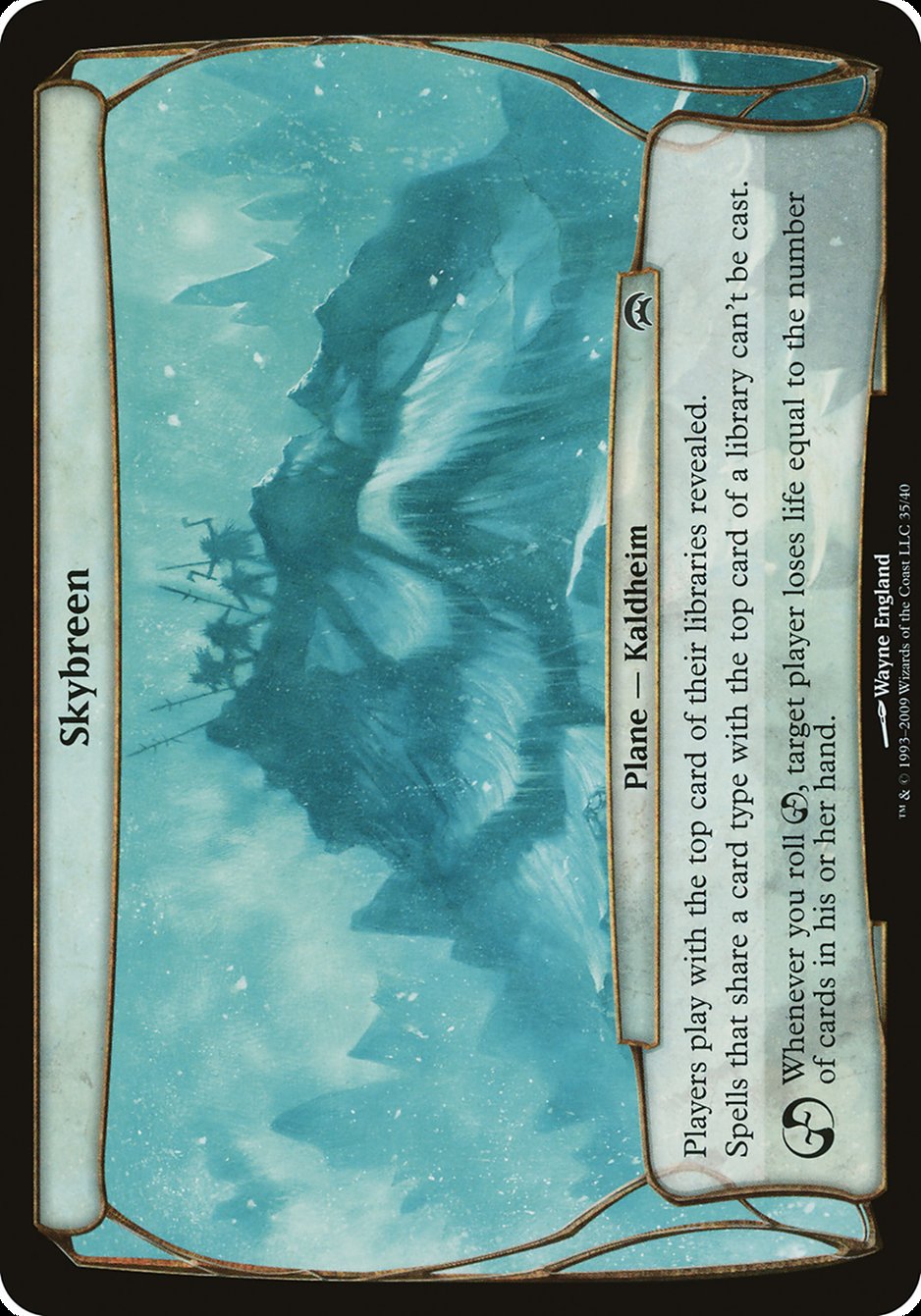 Skybreen (Planes) [Planechase Planes] MTG Single Magic: The Gathering | Red Claw Gaming
