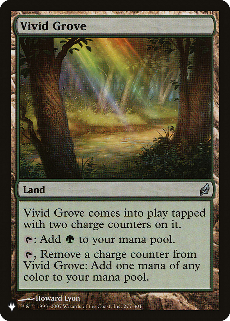 Vivid Grove [Secret Lair: From Cute to Brute] MTG Single Magic: The Gathering | Red Claw Gaming
