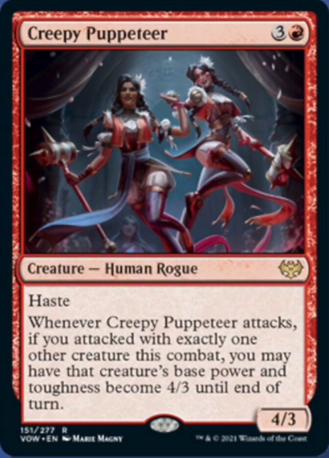Creepy Puppeteer [Innistrad: Crimson Vow] MTG Single Magic: The Gathering | Red Claw Gaming