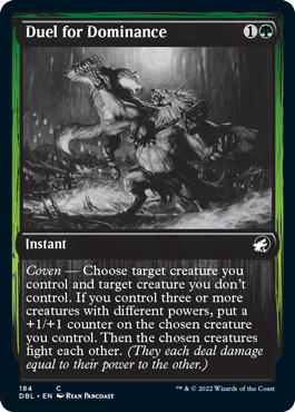Duel for Dominance [Innistrad: Double Feature] MTG Single Magic: The Gathering | Red Claw Gaming