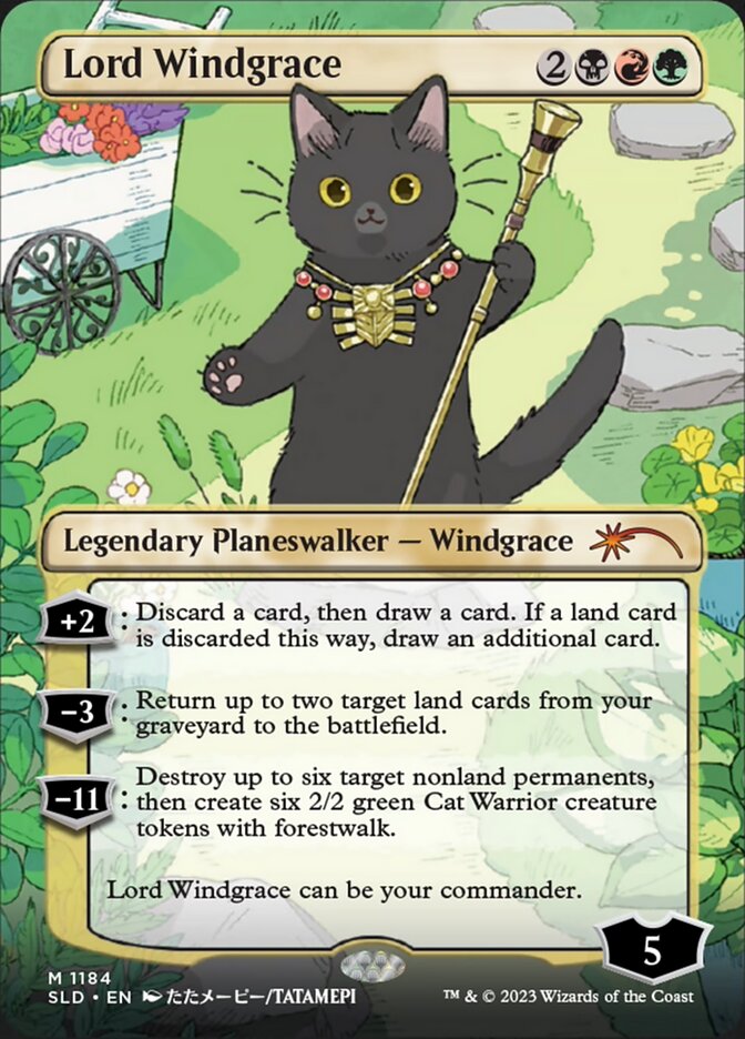 Lord Windgrace (Borderless) [Secret Lair Drop Series] MTG Single Magic: The Gathering | Red Claw Gaming