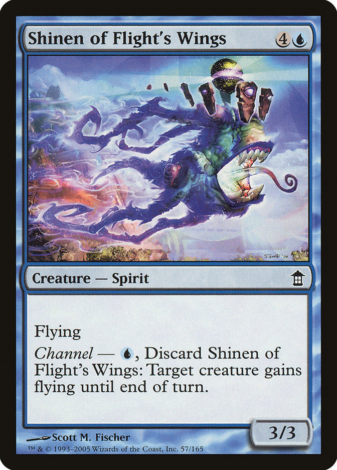 Shinen of Flight's Wings [Saviors of Kamigawa] MTG Single Magic: The Gathering    | Red Claw Gaming