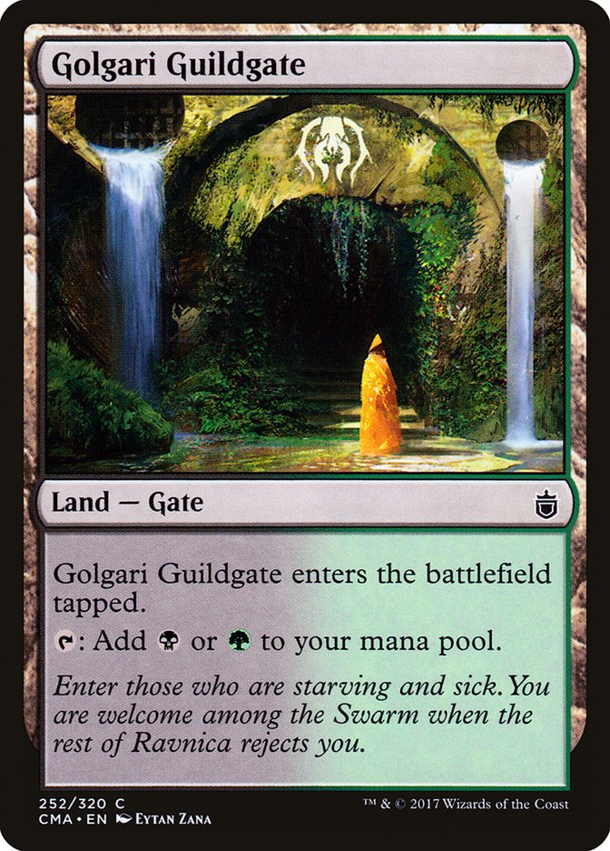 Golgari Guildgate [Commander Anthology] MTG Single Magic: The Gathering | Red Claw Gaming