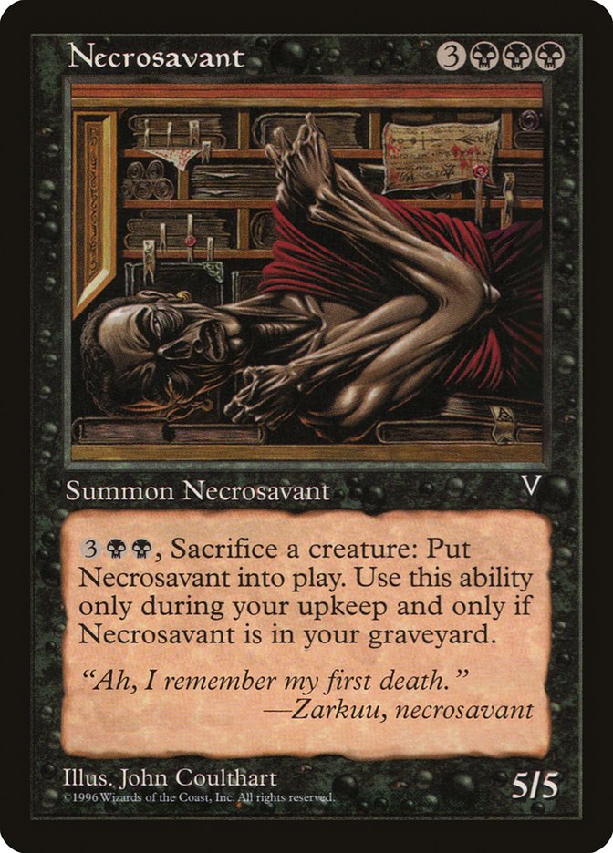 Necrosavant [Visions] MTG Single Magic: The Gathering | Red Claw Gaming