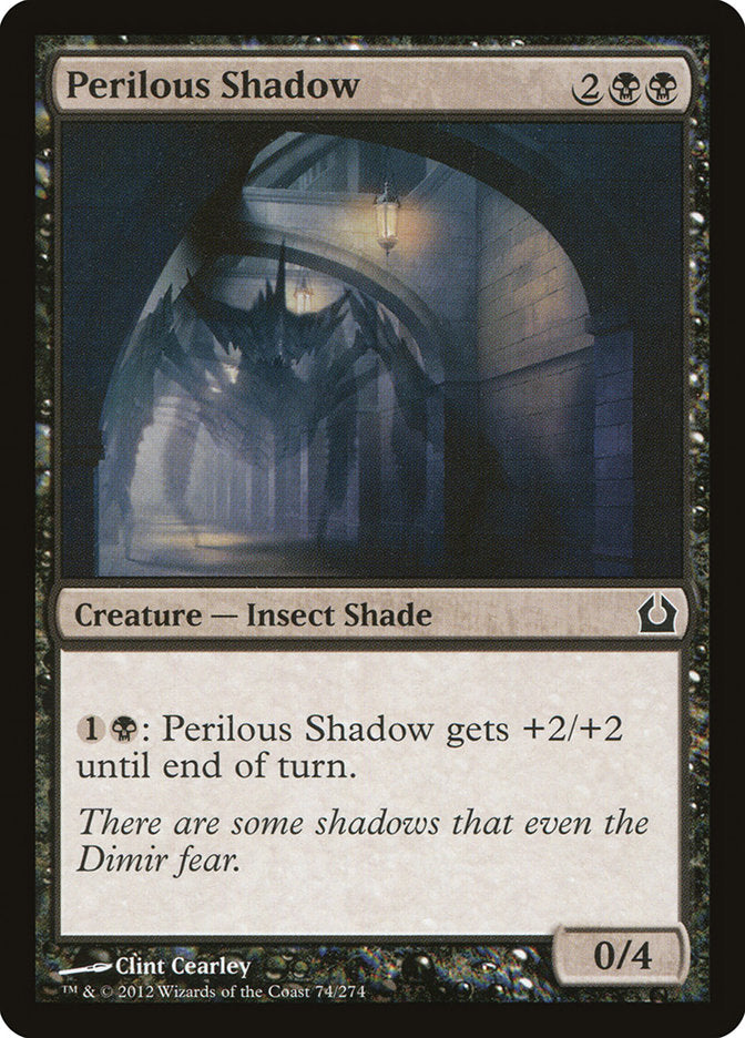 Perilous Shadow [Return to Ravnica] MTG Single Magic: The Gathering | Red Claw Gaming