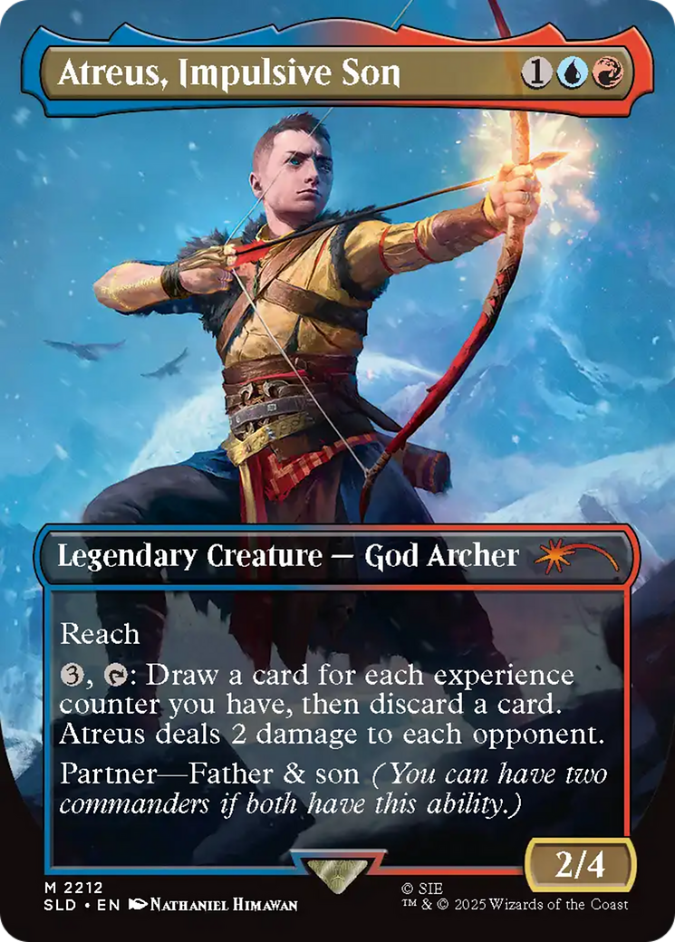 Atreus, Impulsive Son [Secret Lair Drop Series] MTG Single Magic: The Gathering | Red Claw Gaming