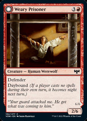 Weary Prisoner // Wrathful Jailbreaker [Innistrad: Crimson Vow] MTG Single Magic: The Gathering | Red Claw Gaming
