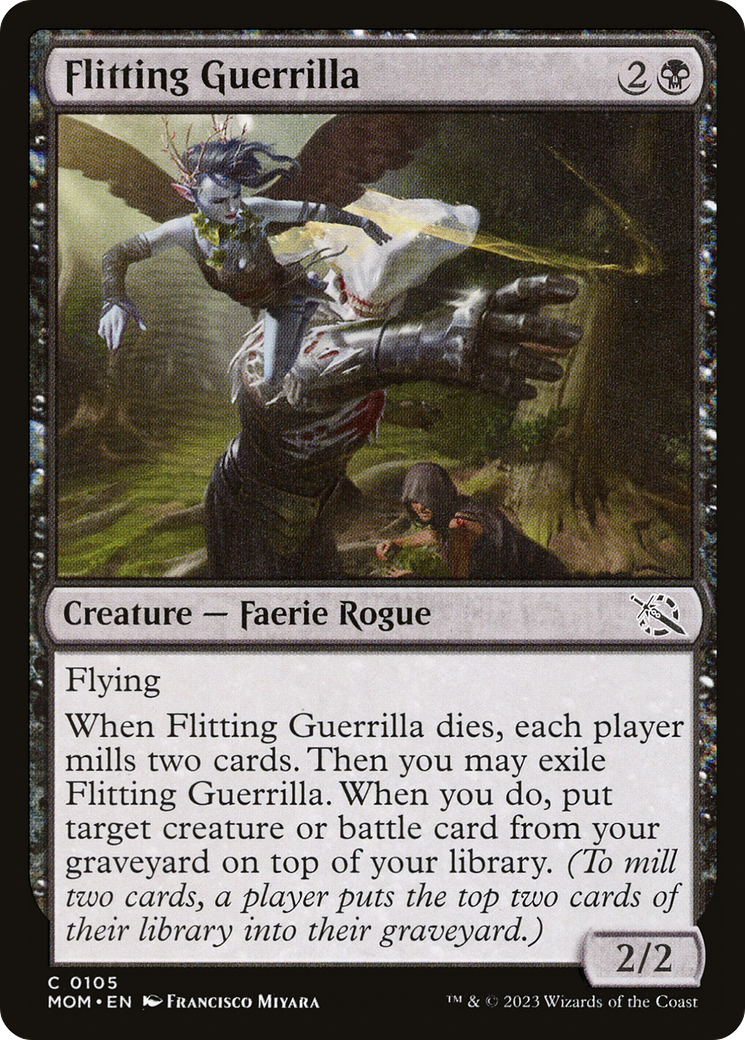 Flitting Guerrilla [March of the Machine] MTG Single Magic: The Gathering    | Red Claw Gaming