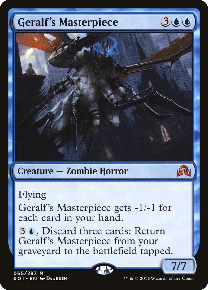 Geralf's Masterpiece [Shadows over Innistrad] MTG Single Magic: The Gathering | Red Claw Gaming