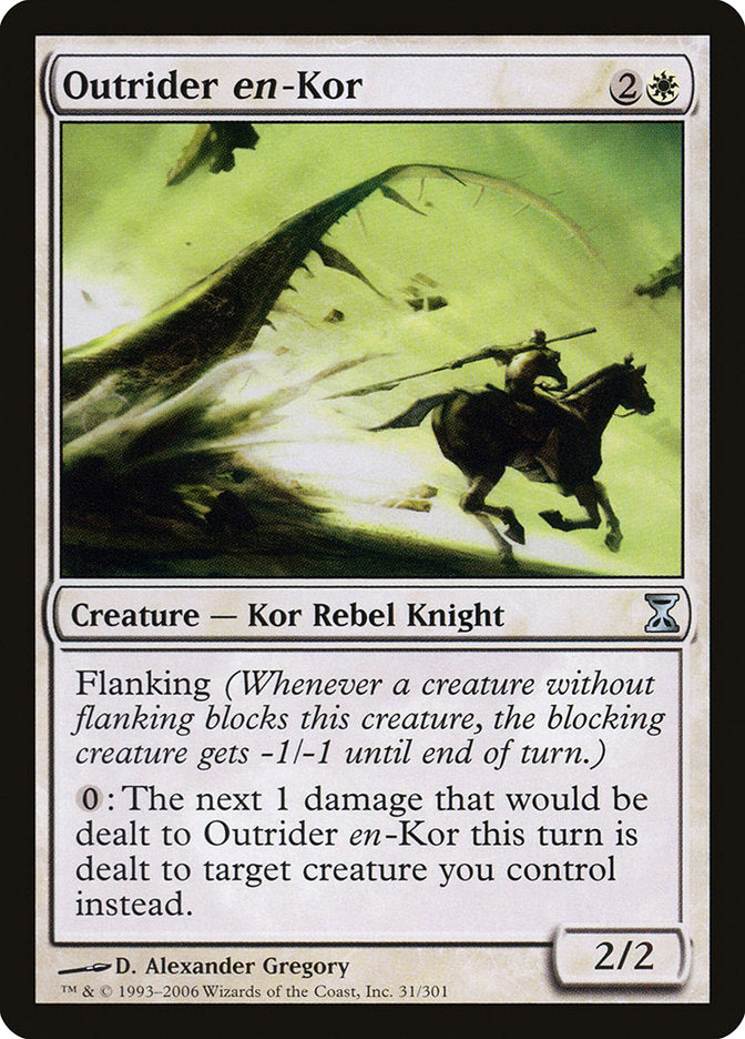 Outrider en-Kor [Time Spiral] MTG Single Magic: The Gathering | Red Claw Gaming
