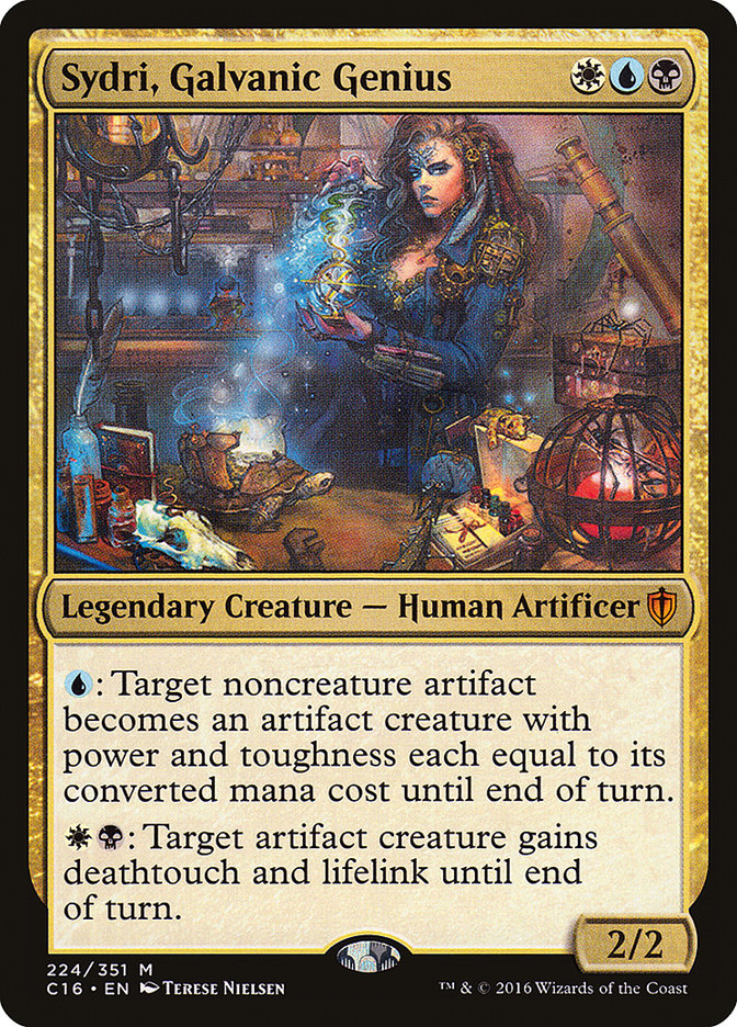 Sydri, Galvanic Genius [Commander 2016] MTG Single Magic: The Gathering | Red Claw Gaming