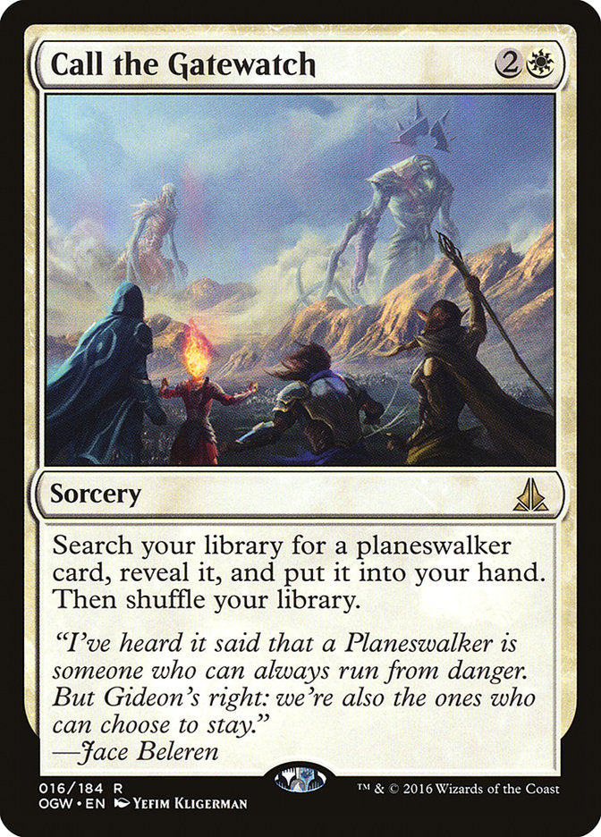 Call the Gatewatch [Oath of the Gatewatch] MTG Single Magic: The Gathering | Red Claw Gaming
