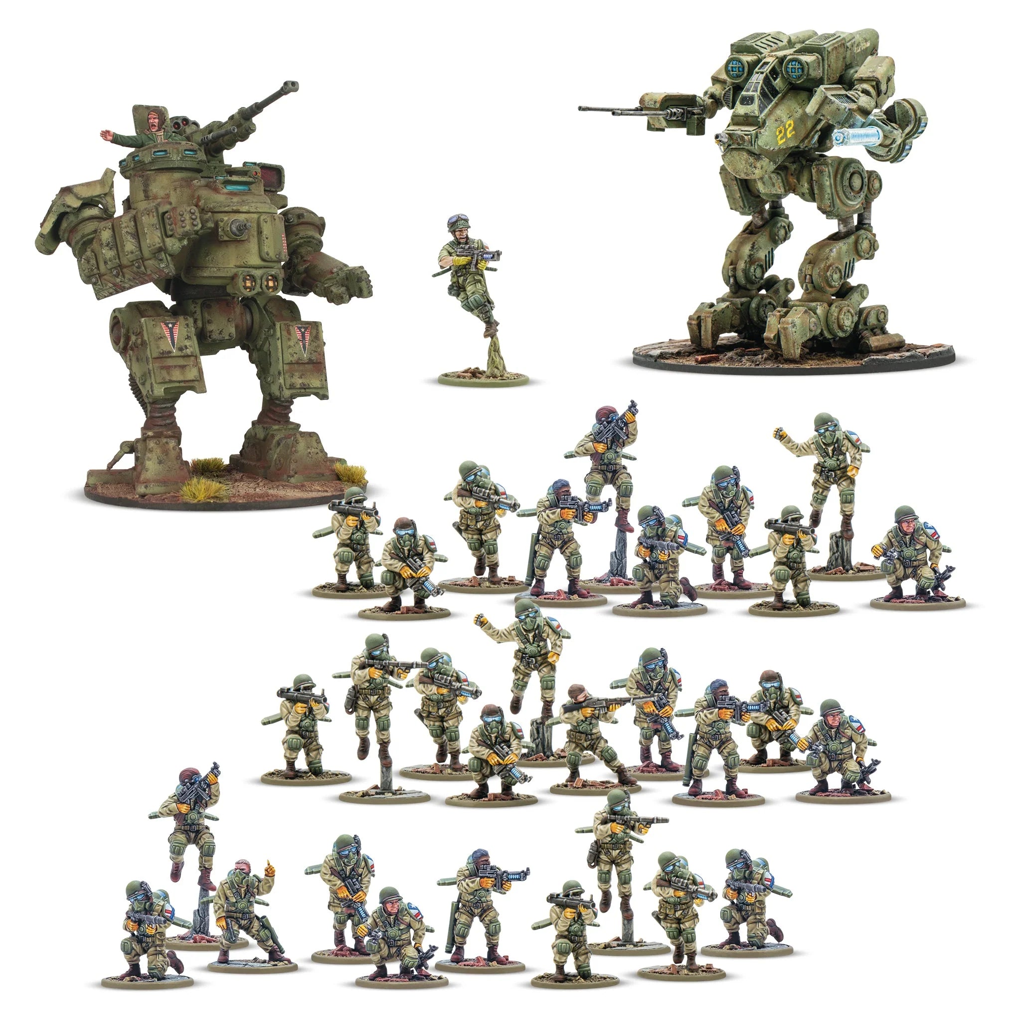 Konflikt 47: United states Rapid Deployment Force Polish Warlord Games | Red Claw Gaming