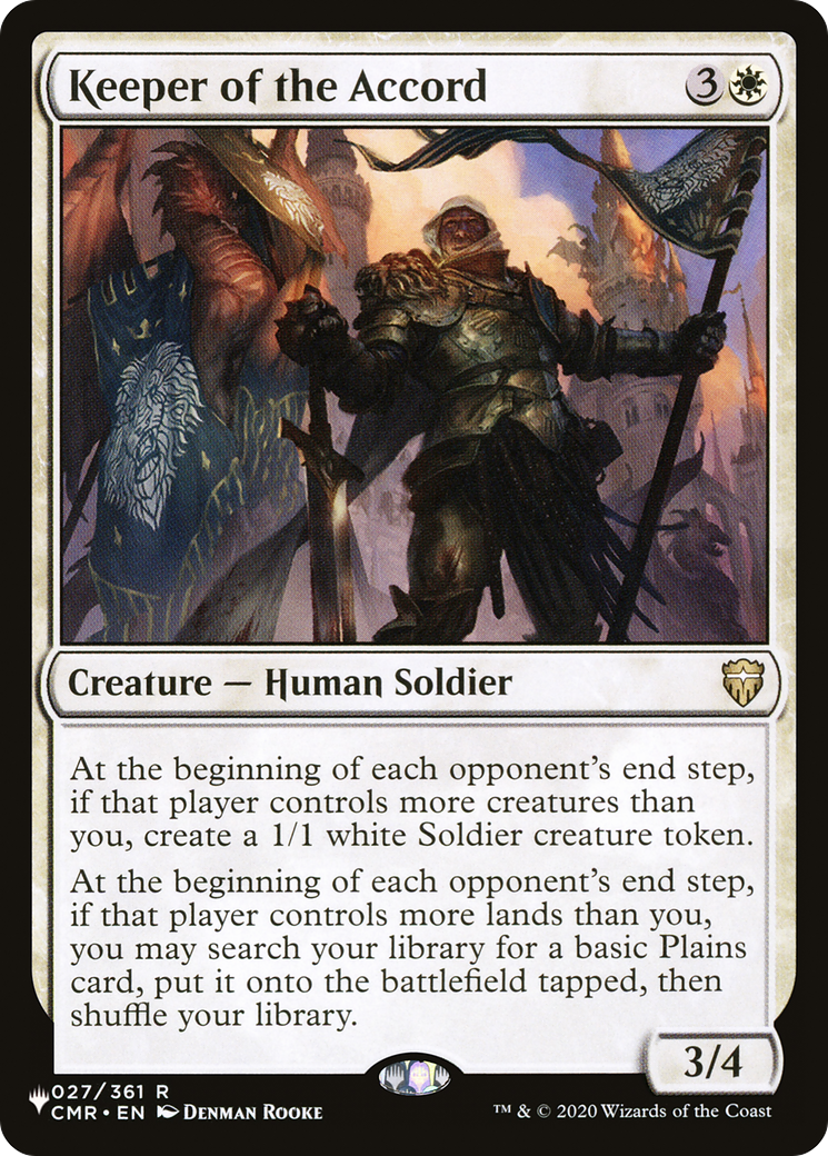 Keeper of the Accord [Secret Lair: Angels] MTG Single Magic: The Gathering | Red Claw Gaming