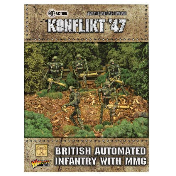 Konflikt 47: British Armoured Infantry with MMG Polish Warlord Games    | Red Claw Gaming