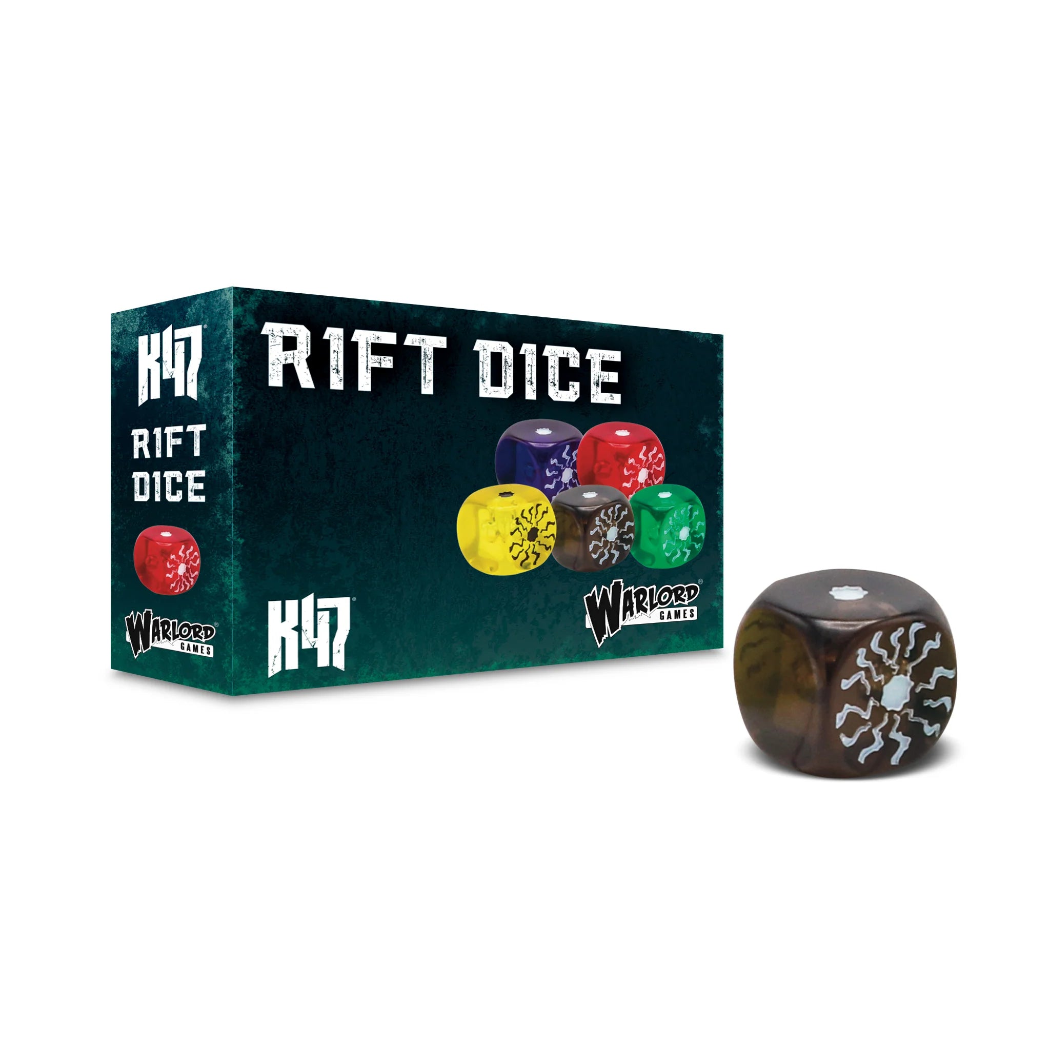 Konflikt 47: Rift Dice Polish Warlord Games Yellow | Red Claw Gaming