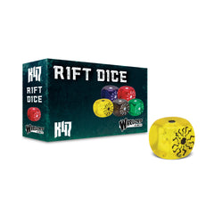 Konflikt 47: Rift Dice Polish Warlord Games Yellow | Red Claw Gaming