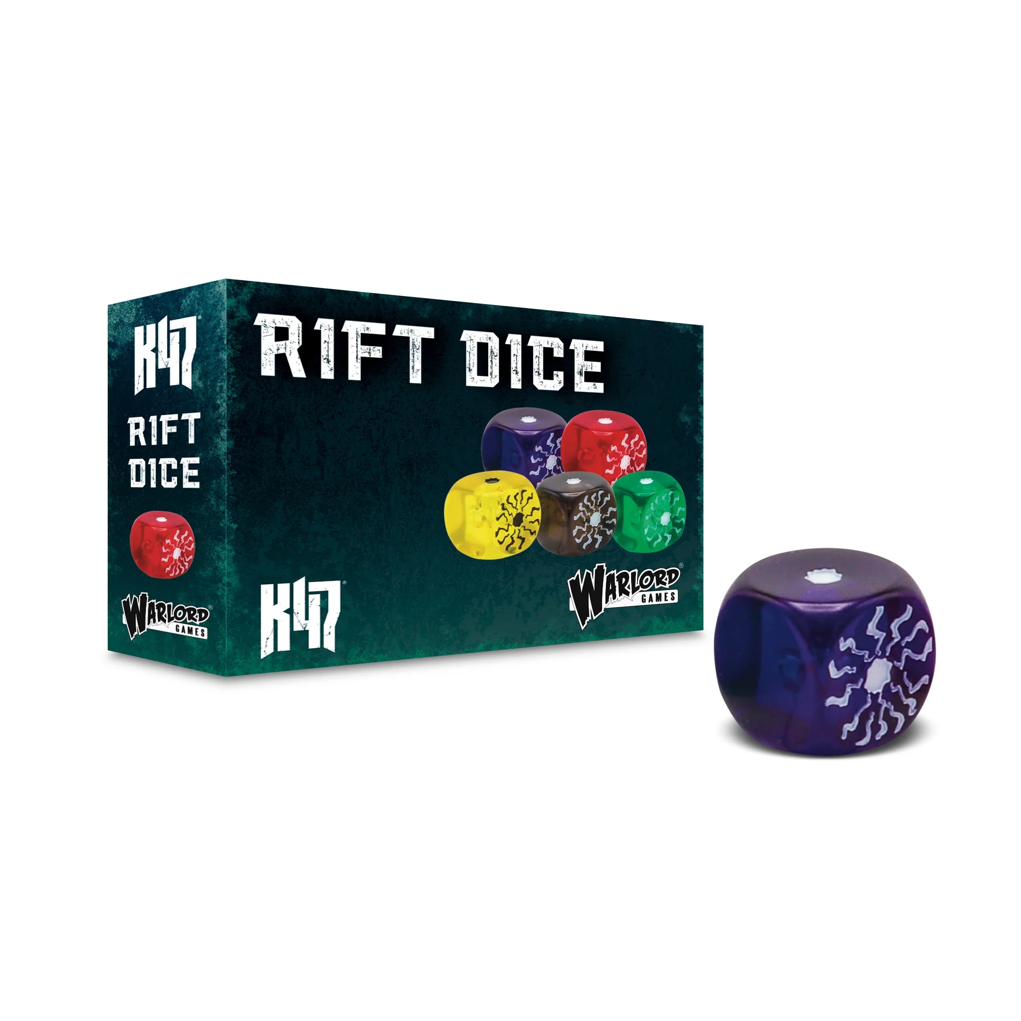 Konflikt 47: Rift Dice Polish Warlord Games Yellow | Red Claw Gaming