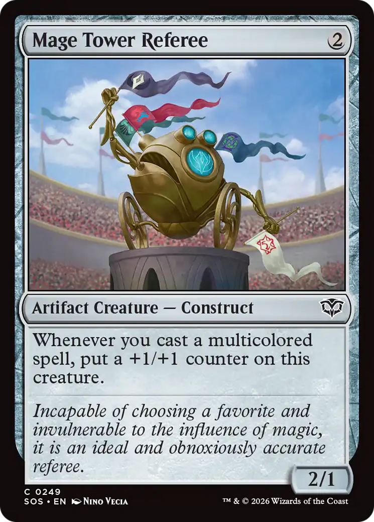 Mage Tower Referee [Secrets of Strixhaven] MTG Single Magic: The Gathering | Red Claw Gaming