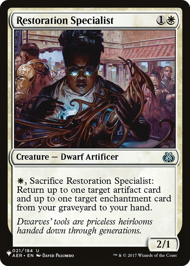 Restoration Specialist [The List] MTG Single Magic: The Gathering | Red Claw Gaming