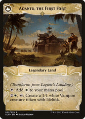 Legion's Landing // Adanto, the First Fort [Ixalan] MTG Single Magic: The Gathering | Red Claw Gaming