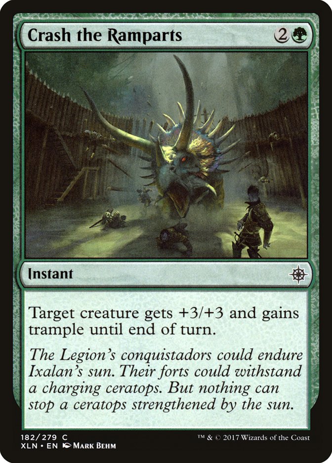 Crash the Ramparts [Ixalan] MTG Single Magic: The Gathering | Red Claw Gaming