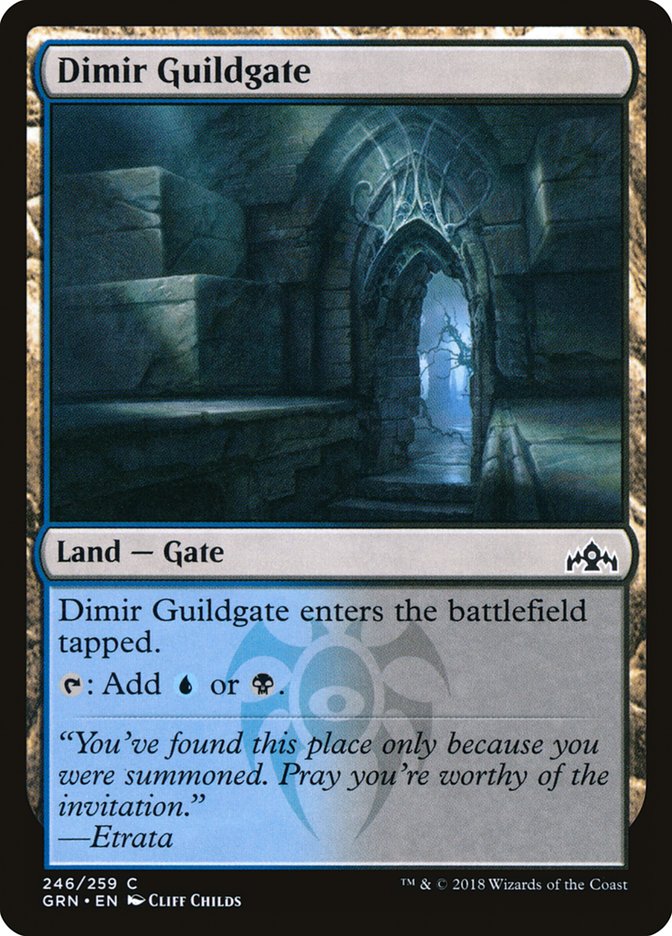 Dimir Guildgate (246/259) [Guilds of Ravnica] MTG Single Magic: The Gathering | Red Claw Gaming