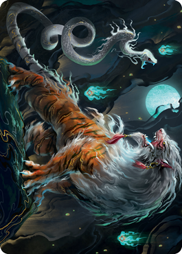 Gloomshrieker Art Card [Kamigawa: Neon Dynasty Art Series] MTG Single Magic: The Gathering | Red Claw Gaming