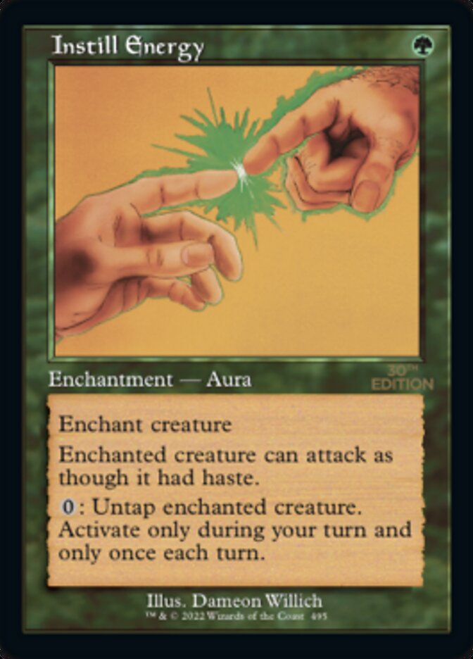 Instill Energy (Retro) [30th Anniversary Edition] MTG Single Magic: The Gathering | Red Claw Gaming