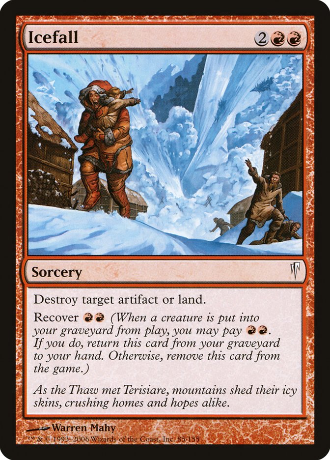 Icefall [Coldsnap] MTG Single Magic: The Gathering | Red Claw Gaming
