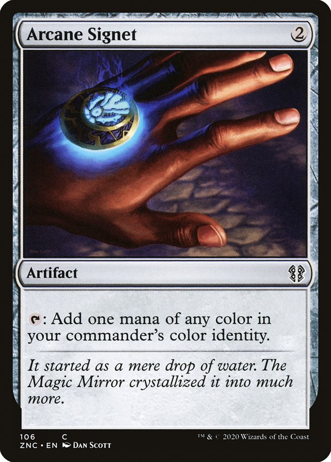 Arcane Signet [Zendikar Rising Commander] MTG Single Magic: The Gathering | Red Claw Gaming