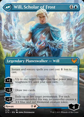 Rowan, Scholar of Sparks // Will, Scholar of Frost (Borderless) [Strixhaven: School of Mages] MTG Single Magic: The Gathering | Red Claw Gaming