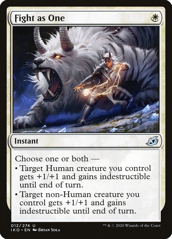 Fight as One [Ikoria: Lair of Behemoths] MTG Single Magic: The Gathering | Red Claw Gaming